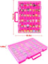 Display Case Compatible with Disney Doorables Collectible Mini Figures, Toys Storage Organizer for MGA Entertainment