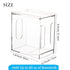 Heyrelda Freezer Organizer for Breastmilk Storage Bags, Freezer Storage Organizer and Tower for Breast Milk Storage