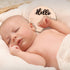 NQEUEPN 5.9 Inch Baby Announcement Sign, Wooden Hello World Newborn Welcome Sign Birth Baby Name Plaques for Photo