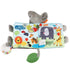 0-6 6-12-18 1-2 Elephant Touch and Feel Baby Books Toys Months, Loveys Crinkle Books for Babies,Infant Toys Months Year