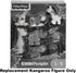 Replacement Gray Koala Bear Figure for Fisher-Price Little People Safari Animal Friends Playset - GFL22