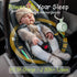 TKGOU 16 30H Portable Sound Machine for Baby Kids | Sleep Soother | Soothing Sounds | Timer | Memory Function | | White