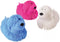 Zugar Land Soft Shaggy Puffer Dog Toy (3 Pack) (8" x 5")