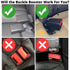 4-Pack Seat Belt Receptacle Stabilizer - Buckle Booster for Car Seat Belt - Vertical Access for Buried Buckles