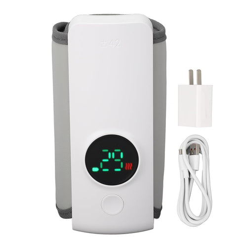 Vikye 6000mAh Fast Heating Portable Bottle Warmer, Travel Milk Heater for Breastmilk, with Night Light Function