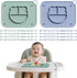 2 Pack Silicone Baby Placemats with Non-Slip Strong Suction Base and Anti-Drop