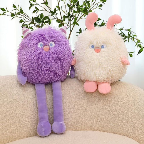 Cute Monster Plush Toy, 12.6'' Soft Monster Stuffed Animal Pillow, Birthday Halloween Christmas Gifts for Kids Boys