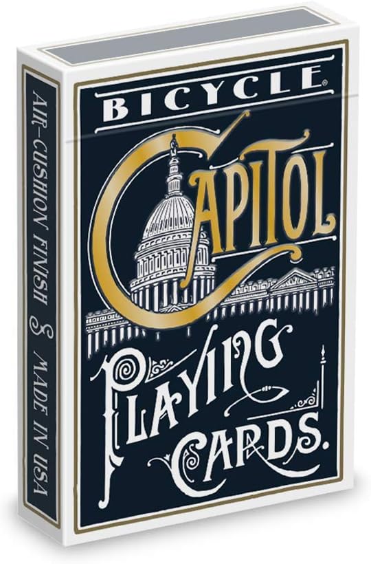 Bicycle Capitol Playing Cards - Blue (packaging may vary)