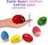 Easter Basket Stuffers, Set of 6 Wooden Percussion Musical Shaker Eggs for Toddlers Kids Boys Girls Gifts