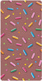 CZXW Sprinkles Colorful Crib Sheets Fitted 52" x 28" Natural Cotton Soft &