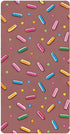 CZXW Sprinkles Colorful Crib Sheets Fitted 52" x 28" Natural Cotton Soft &