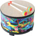 10 inch 2 Floor Tom Drum for Kids Percussion Instrument Music Drum with Mallets for Baby Children Special Christmas
