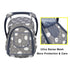 2 Carseat Cover for Baby, Baby car seat Covers for Infant car seat, Baby Carrier Cover Canopy, Window in Door Open