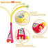 108 Mini Tudou Musical Baby Crib Mobile Toy with Lights and Music, Star Projector Function and Cartoon Rattles, Remote