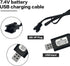 BaiWeiDun 7.4V SM-3PIN 7.4V 2S 1) USB Charger Cable with Plug Compatible RC Car RC Plane RC Tank RC Boat and Other