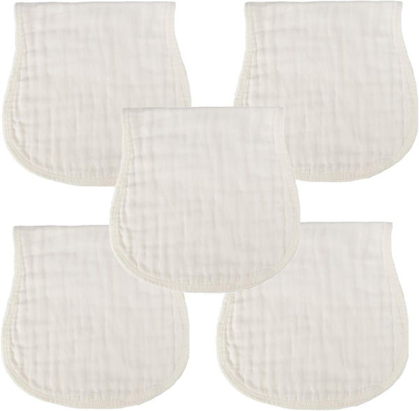 MUKIN Baby Burp Cloths - Burp Cloth Sets for Unisex. Perfect for