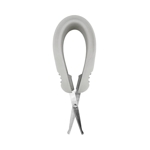100% Dr. Brown's Safe Squeeze Nail Scissors with Rounded Blade Tip and Silicone Handle for Infant & Baby