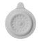 Ubbi Bathtub Drain Cover, Silicone Drain Stopper with Suction for Baby Bath Time Accessory, Gray