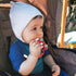 Baby Construction Vehicles Teething Toys, Fire Rescue Truck, Food Grade Silicone Teether with Pacifier Clip, BPA Free,