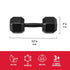 Genuine Fred Buff Baby Dumbbell Rattle Engaging and Sensory Rich Toy, Lightweight and Easy to Hold, Fun Gift