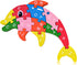 LovesTown Dolphin Wooden Puzzle, 26PCS Jigsaw Puzzle Alphabet and Number Blocks