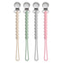 Pacifier Clips for Boys Girls - MORIBOX 4 Pack Paci Clip Soothe