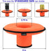 CM Neoprene Floating Drink Holder, Floating Coaster Pool Beverage Float Cup Holder for Hot Tub Outdoor Water Fun (1 Pc