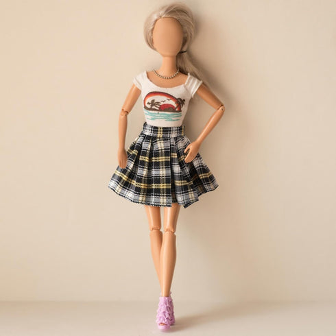 6 11. 8 Inch Summer Bencailor Pcs Doll Clothes for Doll Dress Skirt Outfit Accessories Clothing for Girl Birthday