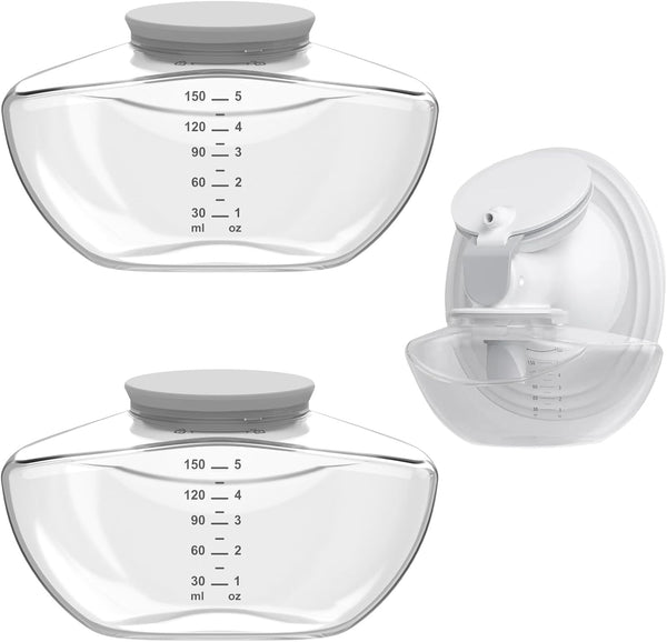 2pcs Breastmilk Container Compatible with Upgraded Mobile Flow | Upgraded M9, M9