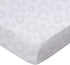 SHEETWORLD.COM SheetWorld Fitted Youth Bed Sheet 33 x 66, Grey Dot Circles, Made