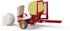 02122 Bruder Bale Wrapper with Yellow and White Bales (Color May Vary)