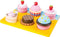 Wooden Cupcake and Cake Playset by Small Foot 13 Piece Set -