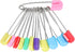 Xinsheinelry 12 Pcs Colors Locking Baby Cloth Nappy Diaper Craft Pins
