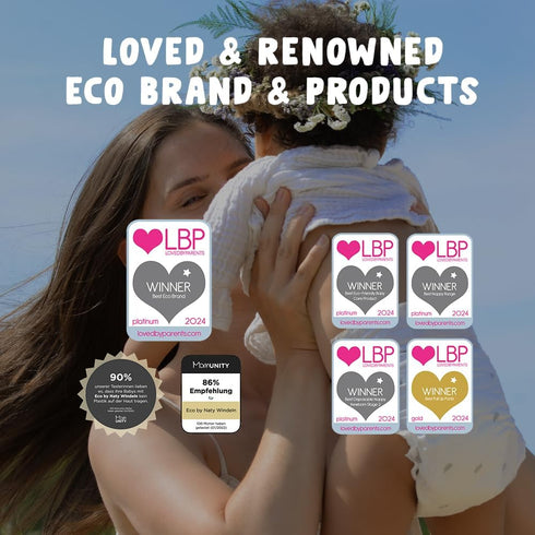 Eco by Naty Aloe Vera Baby Wipes - Plant Based, Compostable Baby and Newborn Hypoallergenic Wipes (672 Count)