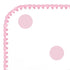 SwaddleDesigns Large Receiving Blanket, Ultimate Swaddle for Baby Boys & Girls, Pink Big Dots, 42 x 42 Inch, Softest US