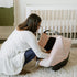 Unreleased Light Pink Cotton Muslin Car Seat Canopy