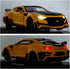 BDTCTK Camaro Bumblebee Car Model Toy 1/32 Zinc Alloy Pull Back with Sound and Light for Kids (Yellow)