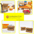 Miniature Set Shopping Mall Shipping Boxes 8P(Unfolded) 1:12 Scale Models Dollhouse Accessory Prime Shipping Box Miniature