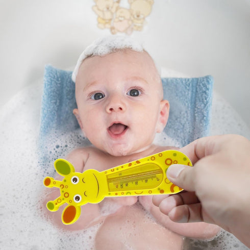 Shakven Cute Giraffe Baby Bath Temperature Thermometer | Baby Bath Thermometer,Safety Floating Bath Thermometer