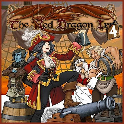 The Red Dragon Inn 4 Strategy Boxed Board Game: Slugfest Games Ages 13 & Up