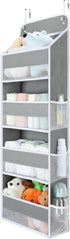 Yecaye 1 Pack Bathroom Organizers and Storage, 35.2lbs Load Toy Stuffed Animal Storage, Swing-proof Hanging Over the