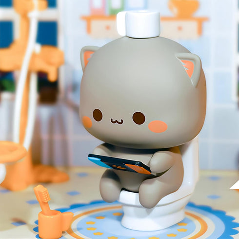 BEEMAI 1PC Mitao Cat Love is Like A Peach Series Blind Box Random Design Cute Figures Collectible Toys Birthday Gifts