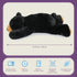 OSOCU Microwavable Weighted Stuffed Animal - Black Bear Heating Pad with Lavender & Tourmaline - Soothing Heatable Toy