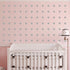 2 inch x 100 Pieces DIY Heart Wall Decal Vinyl Sticker, Removable Nursery Decoration for Kids Bedroom (Gray)