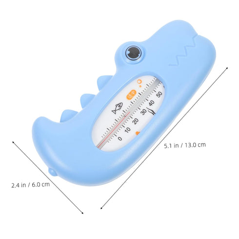 Toddmomy Bath Thermometer for Newborn Bathtub Thermometer Easy to Read Water Temperature Measurement Tool Cartoon