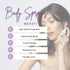 4 Eclectic Lady Baby Powder Body Spray, ounces, Body Mist for Women with Clean, Light & Gentle Fragrance, Cologne