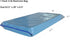 1 Pack 3Mil Crib Mattress Storage Bag with Zipper, Plastic Waterproof Crib Mattress Bag for Moving