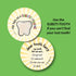 The Tooth Brigade Tooth Fairy Pillow, Stuffed Plush with Large Pocket for Lost Teeth, Treasures, and Prizes - Fun Kids