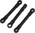 RC Car Parts, 1/10 Steering Pull Rod, Wear Resistant Black Tie Link Rod for 1/16 RC Car
