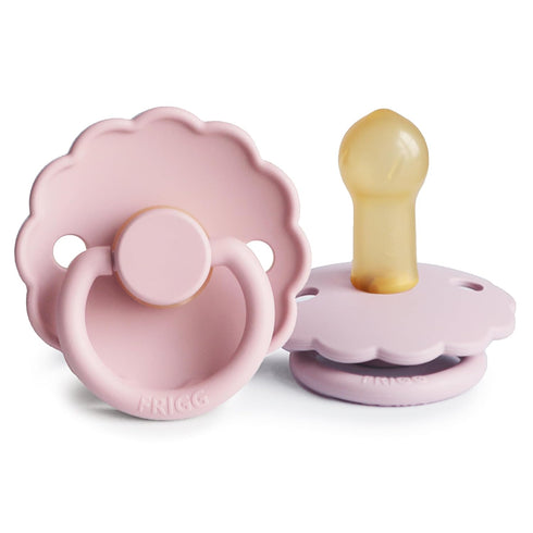 FRIGG Daisy Natural Rubber Baby Pacifier | Made in Denmark | BPA-Free